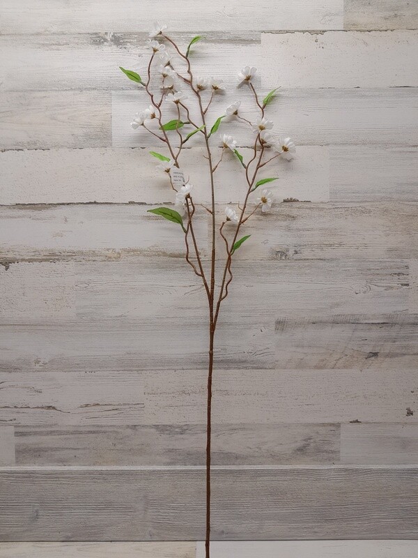 40&quot; Cherry Blossom x3 Cream/White