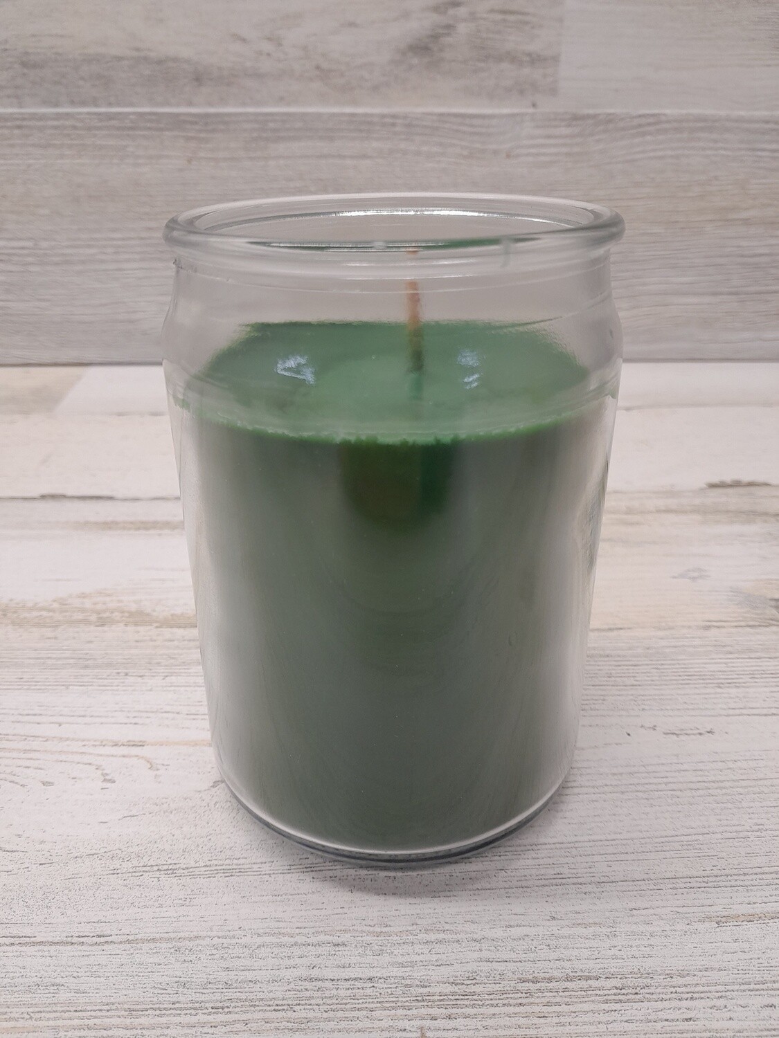 18oz 1 Wick Jar Candle Green Pine