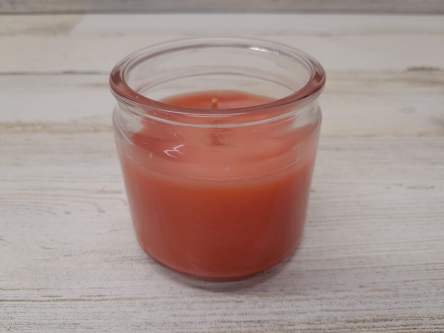 4oz 1 Wick Jar Candle Dark Peach Salt Water Taffy