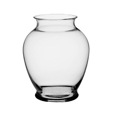 7.25&quot; Ginger Vase (Glass)