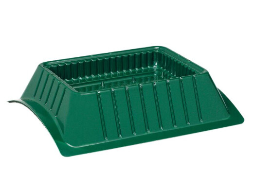 14"x11" Casket Saddle Green