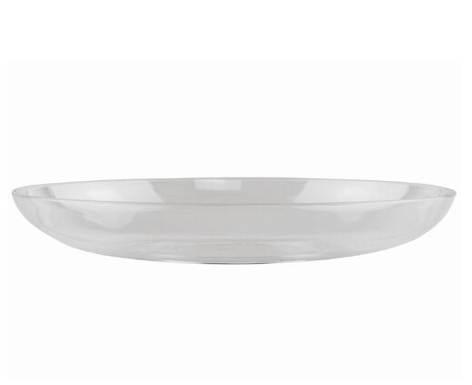 18" Designer Dish Clear