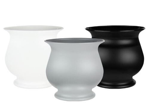 4.75&quot; Tuxedo Pedestal Compote Assorted (Plastic)
