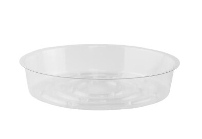 6&quot; Planter Saucer Clear (Plastic)