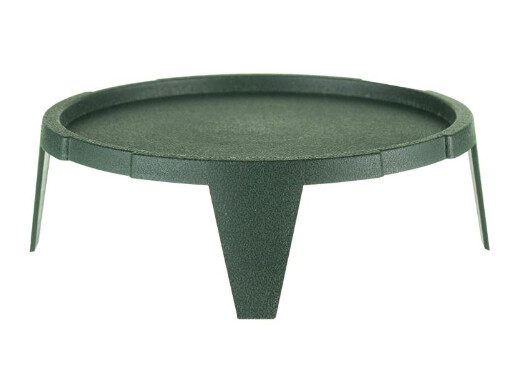 6&quot;x6&quot;x1.75&quot; Round Serenity Riser Green