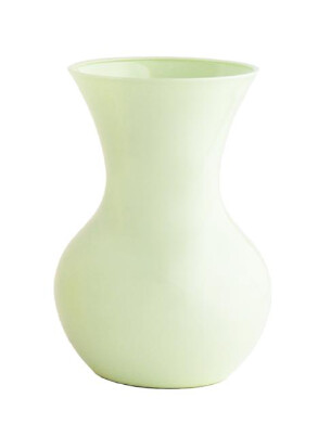 7&quot;  Sweetheart Vase Ivory (Plastic)