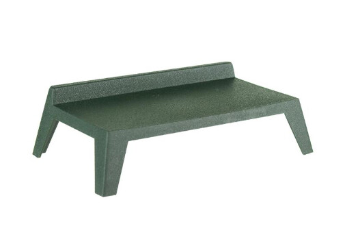6&quot;x3.25&quot;x1.5&quot; Rectangle Serenity Riser Green