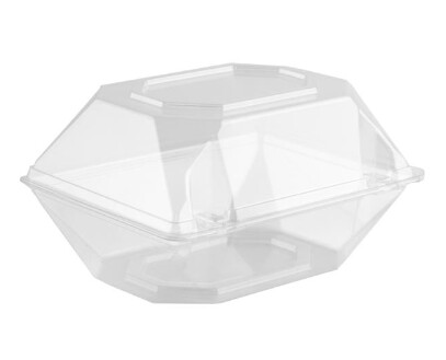 6"x5"x4" Corsage Box Clear