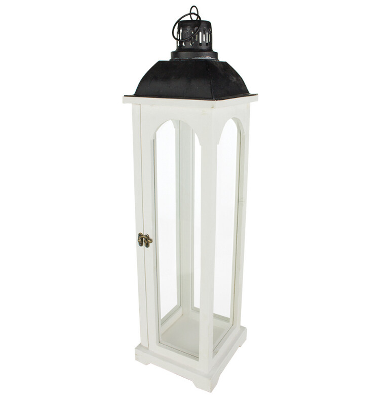 7&quot;x27.7&quot; Lantern White