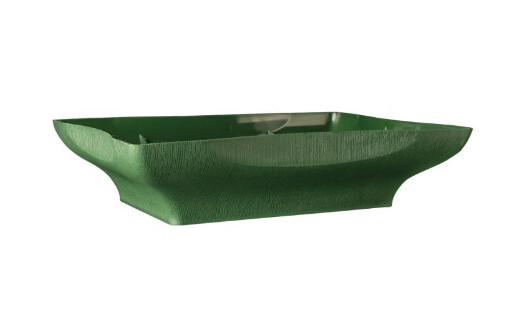 8.5&quot;x6.5&quot;x2&quot; Centerpiece Green