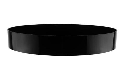 8.5" Designer Tray Black
