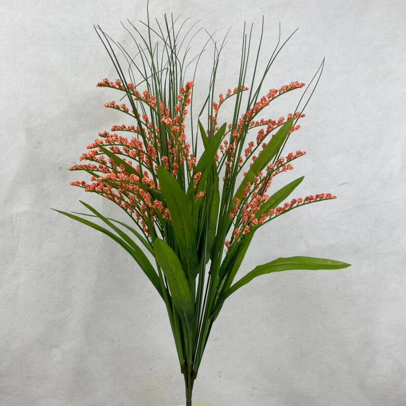 24&quot; Filler Grass Bush x12 Peach