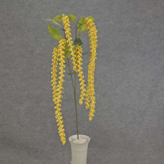 40" Hanging Amaranthus Spray x6 Yellow 40" Hanging Amaranthus Spray x6 Yellow