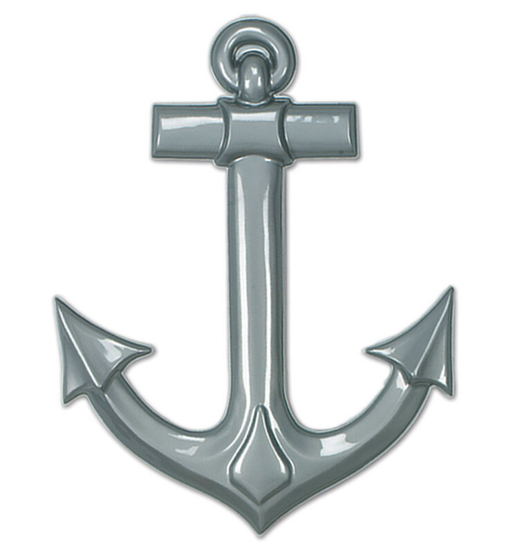 20&quot;x25&quot; Plastic Anchor Silver