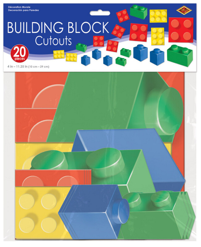 *20pc 4"-11.25" Building Block Cutouts *20pc 4"-11.25" Building Block Cutouts