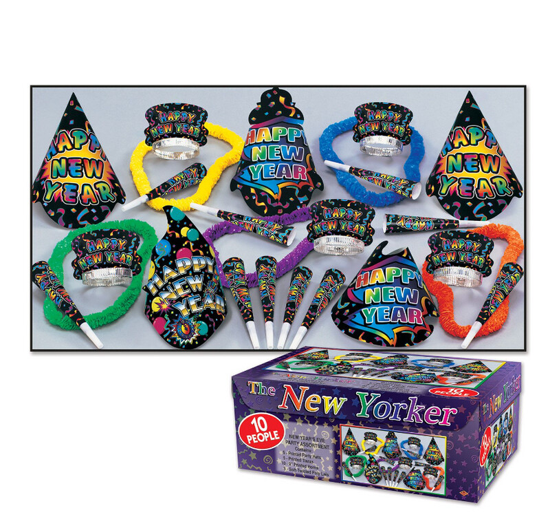 Happy New Years Party Pack  For 10 People