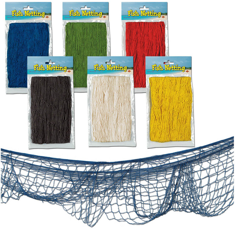 4&#39;x12&#39; Fish Netting Assorted