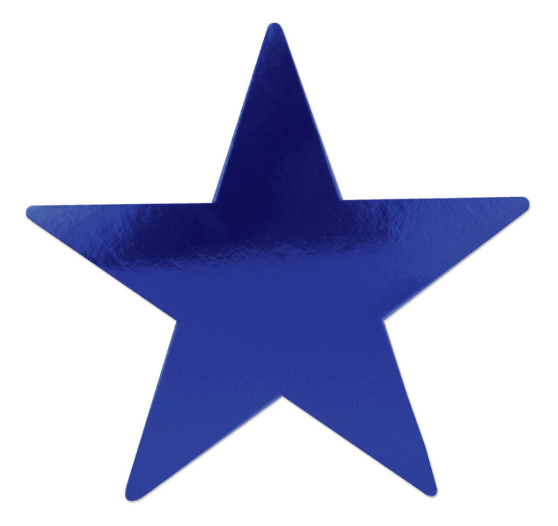 5&quot; Foil Star Blue