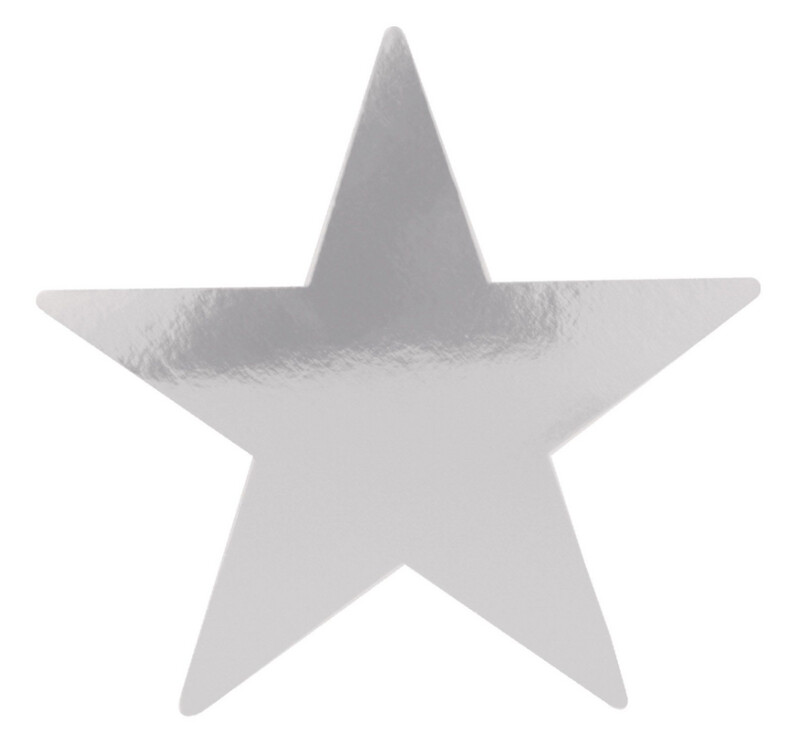 5&quot; Foil Star Silver