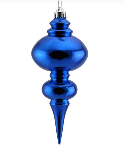 10" Plastic Finial Ornament Royal 10" Plastic Finial Ornament Royal