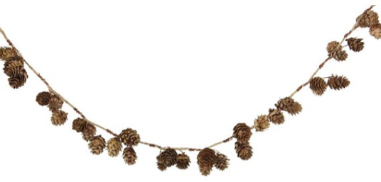 5&#39; Mini Pinecone Garland