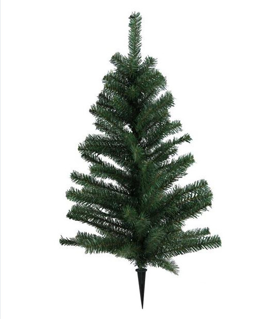 30&quot; Cemetery Pine Tree w/4&quot; Plastic Spike