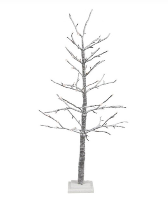 *47.25&quot; Snow Twig Tree w/Lights