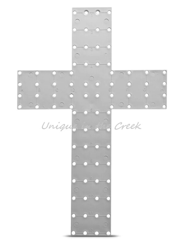 20&quot;x13&quot;x3/16&quot; Cross DIY Wreath Board