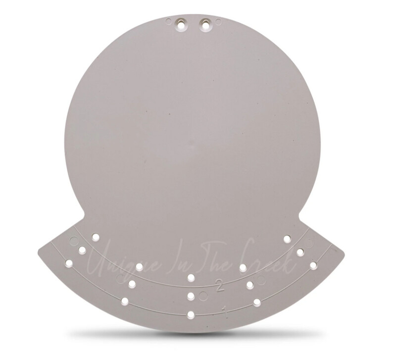 10&quot;x13&quot; Rail Wreath Board partial board style DIY Wreath Frame