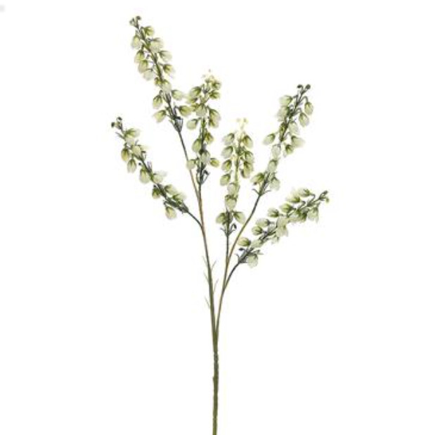 27" Baby Blossom Spray x6 White