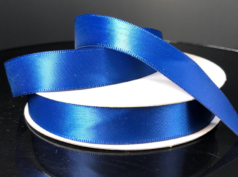 5/8&quot;x25yd Double Faced Satin Navy