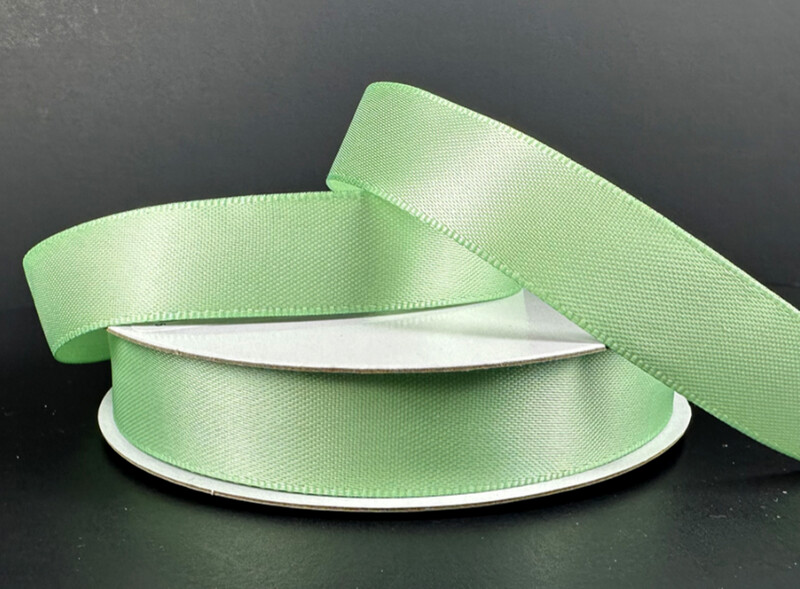 5/8&quot;x25yd Double Faced Satin Mint