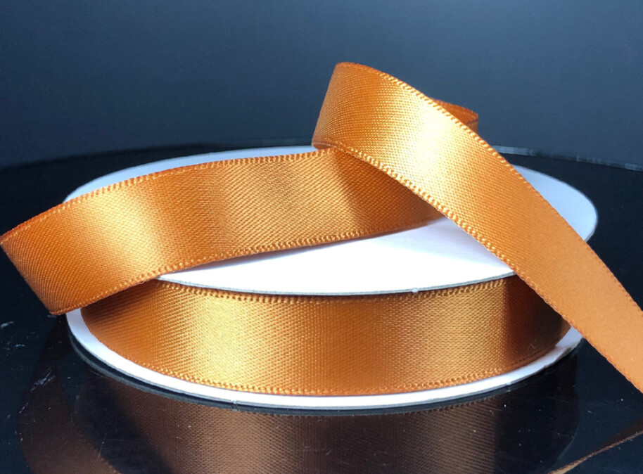 5/8&quot;x25yd Double Faced Satin Copper