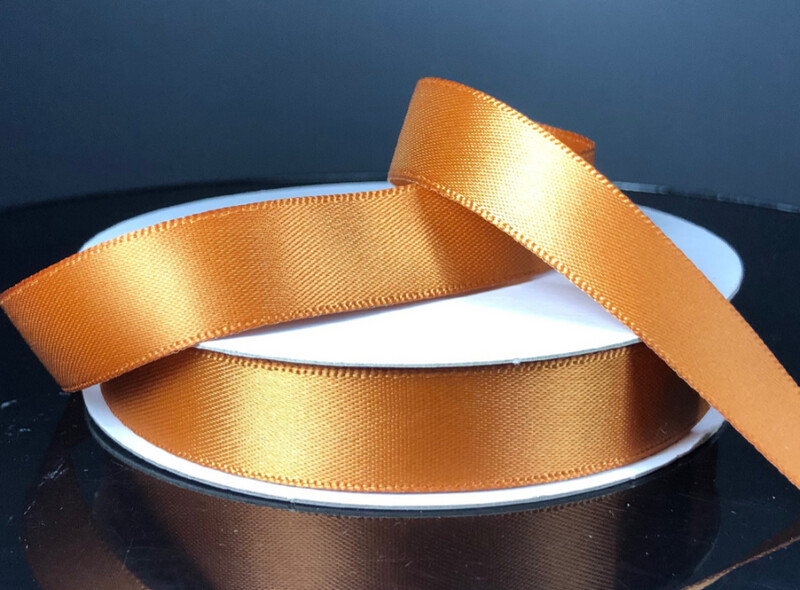 5/8&quot;x25yd Double Faced Satin Copper