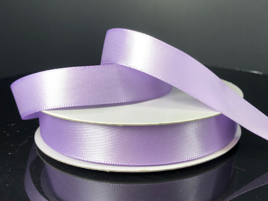 5/8&quot;x25yd Double Faced Satin Lavender