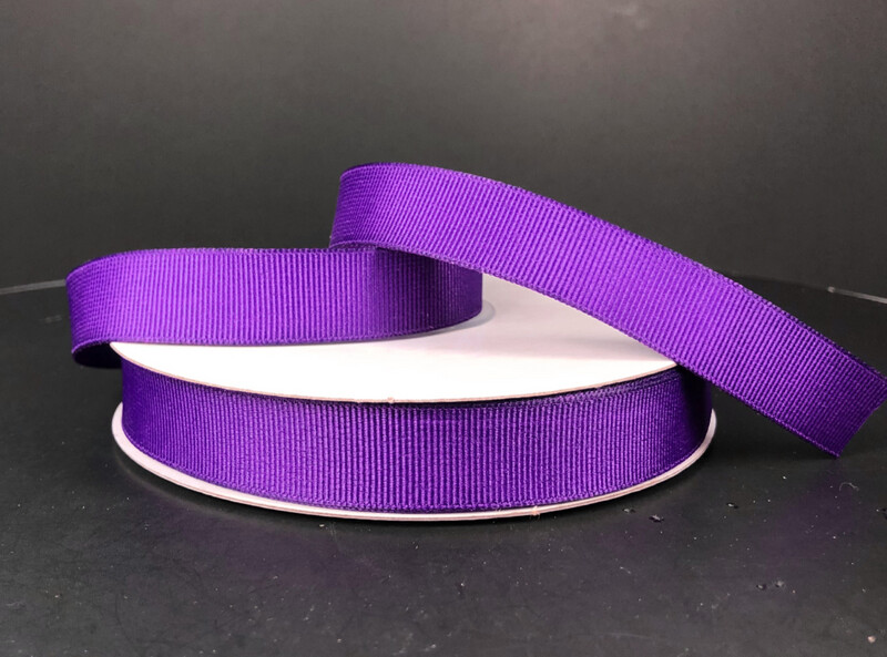 5/8&quot;x25yd Grosgrain Eggplant