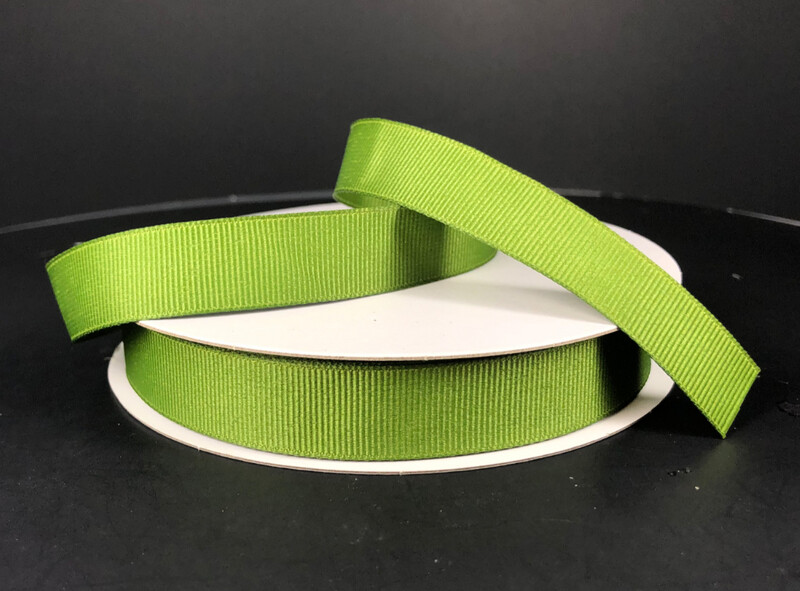 5/8&quot;x25yd Grosgrain Moss Green