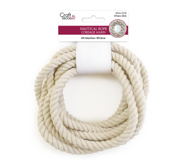0.4"x12.5' Nautical Rope