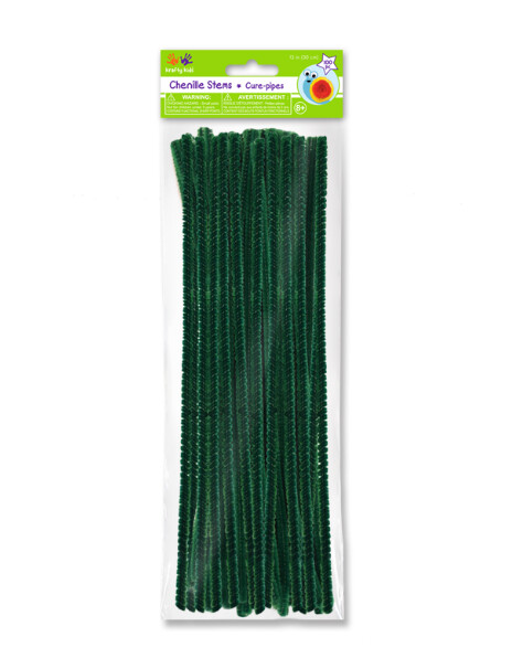 100pc 12&quot; 6mm Chenille Stem Hunter