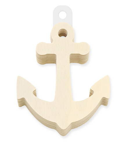 12pc 2.6&quot;x3&quot; Wood Anchors