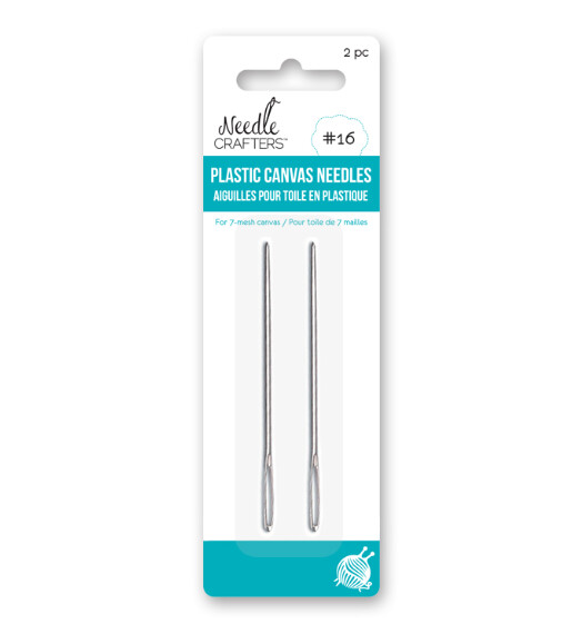 2pc #16 Needles for 7-Mesh Plastic Canvas