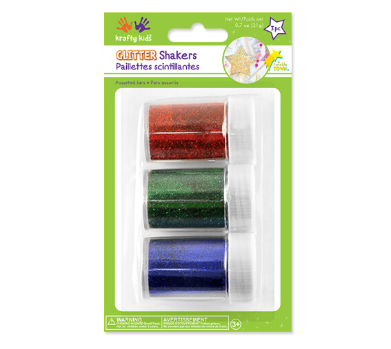 3pc 21gr Glitter  Multi