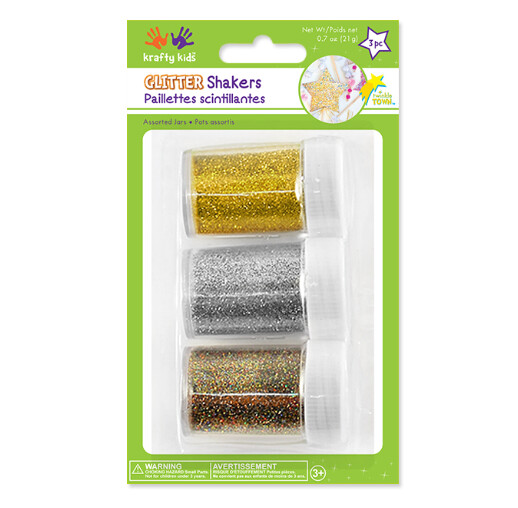 3pc 21gr Glitter Multi