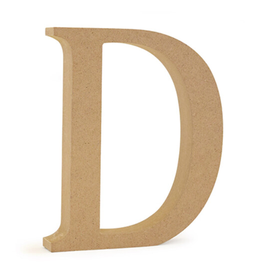 5-1/8&quot; Wood &quot;D&quot;