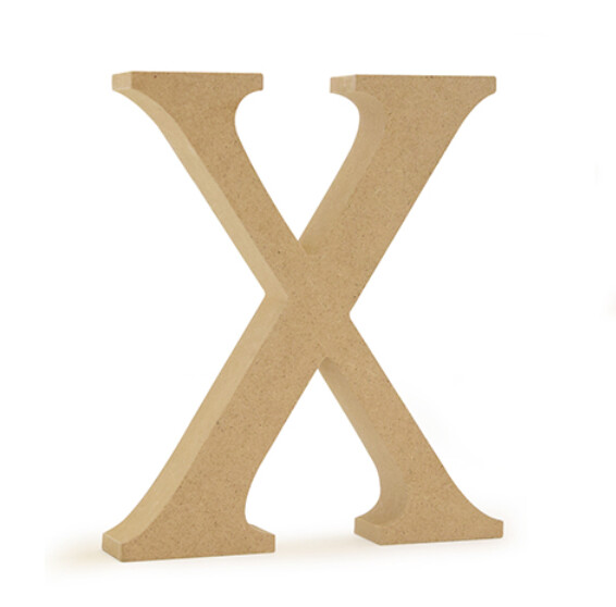5-1/8&quot; Wood &quot;X&quot;