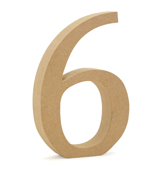 5-1/8&quot; Wood #6