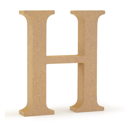 5-1/8&quot; Wood &quot;H&quot;