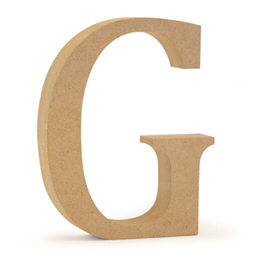 5-1/8&quot; Wood &quot;G&quot;