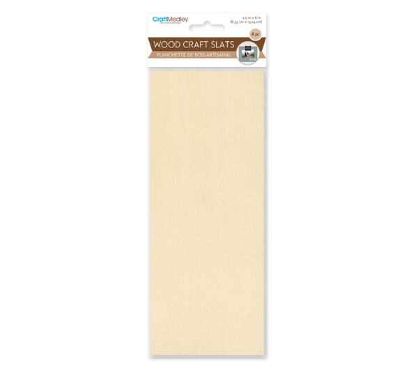 4pc 2.5&quot;x6&quot; Plywood Slats