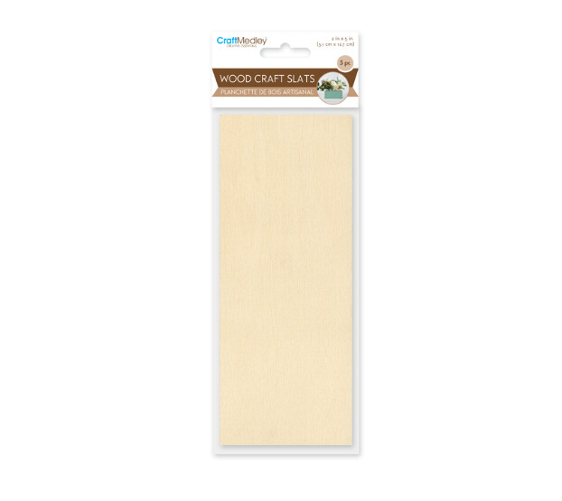 5pc 2&quot;x5&quot; Plywood Slats